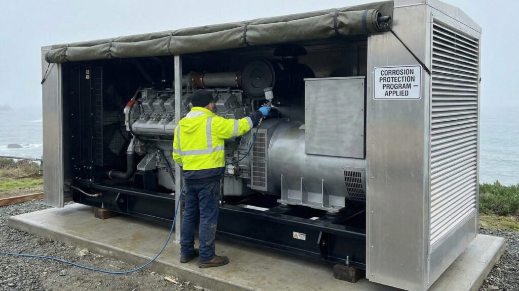 Cómo evitar corrosión en generadores expuestos al clima - SR Técnicos Panamá