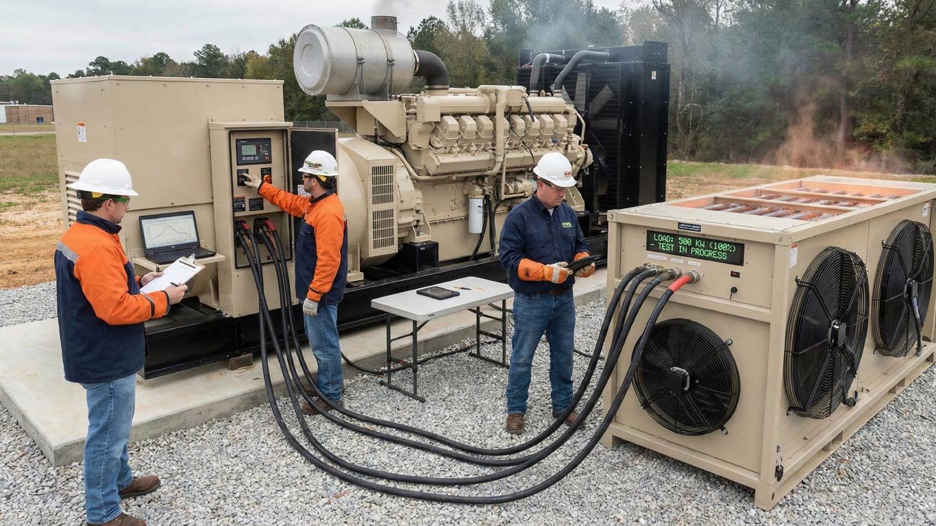 Cómo hacer pruebas de carga después de instalar un generador: guía técnica para validar rendimiento y seguridad - SR Técnicos Panamá