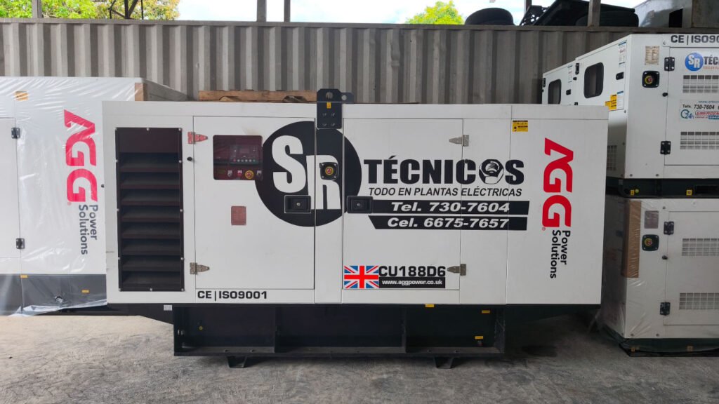 Generador diésel 125 KVA: potencia y confiabilidad - SR Técnicos Panamá