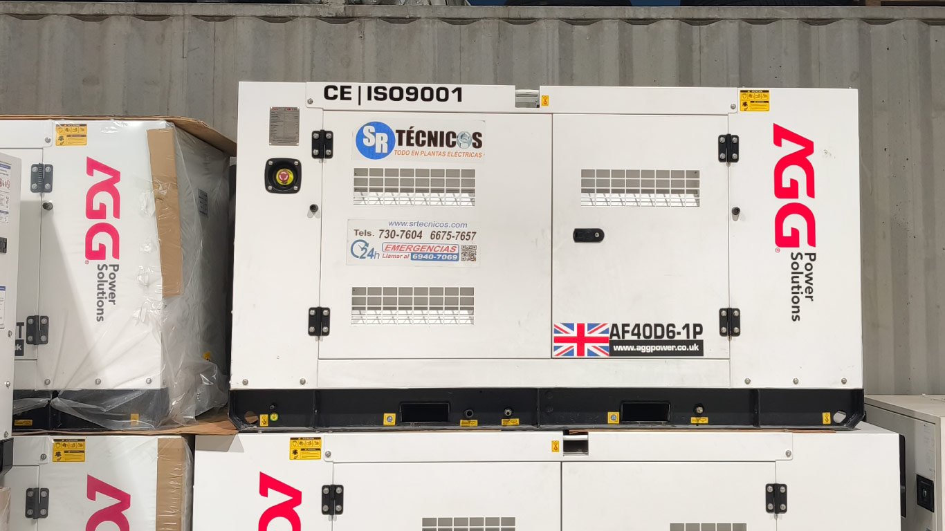 Generador diésel 44 KVA monofásico: bajo consumo y alta eficiencia - SR Técnicos Panamá
