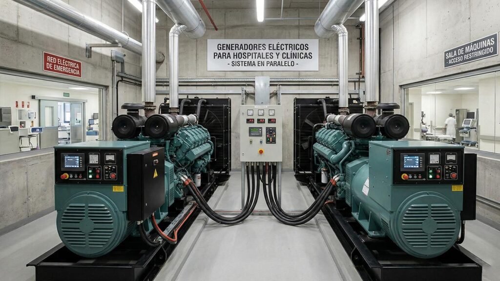 Generadores eléctricos para hospitales y clínicas - SR Técnicos Panamá