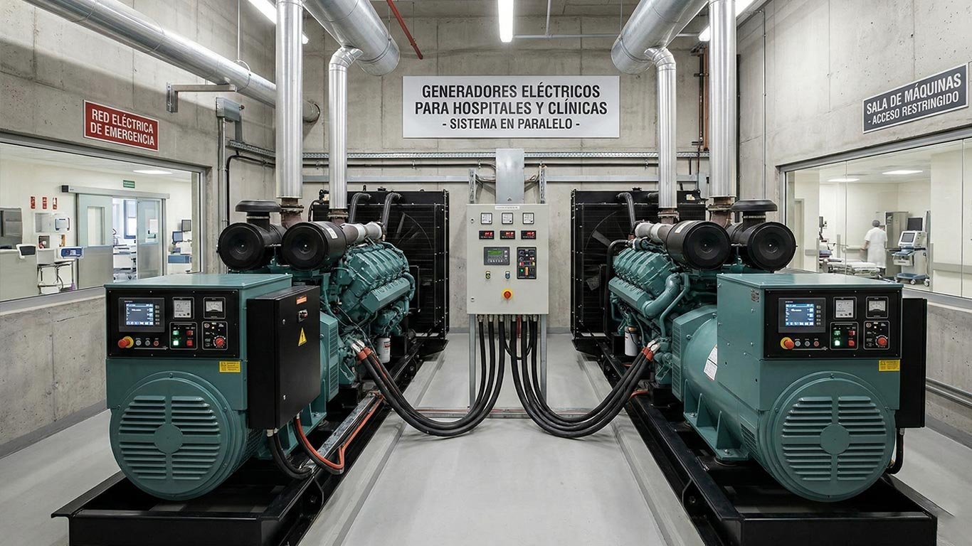 Generadores eléctricos para hospitales y clínicas - SR Técnicos Panamá