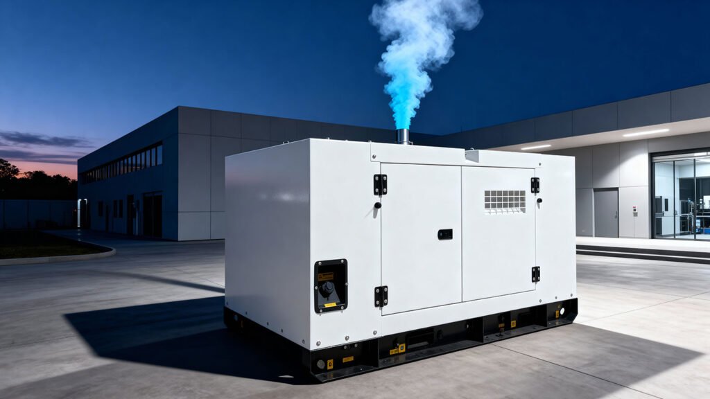 Por qué el generador eléctrico humea azul - SR Técnicos Panamá