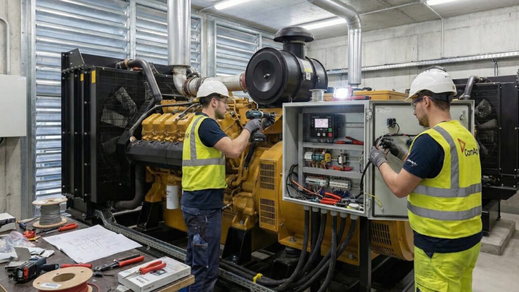 Cómo instalar InteliNano AMF 5 en un generador diésel - SR Técnicos Panamá
