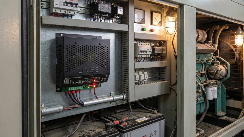 Señales de desgaste en el cargador de batería lixise 12-24v - SR Técnicos Panamá