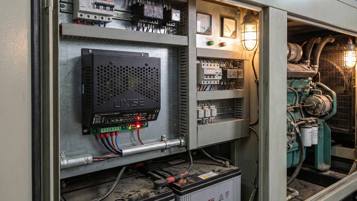Señales de desgaste en el cargador de batería lixise 12-24v - SR Técnicos Panamá